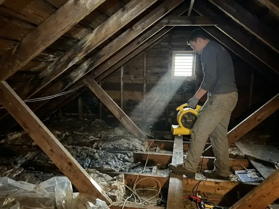 attic-water-damage-drying-proc-007 — frequently asked questions, Emergency Water Extraction & 24/7 Flood Response in Hampshi…